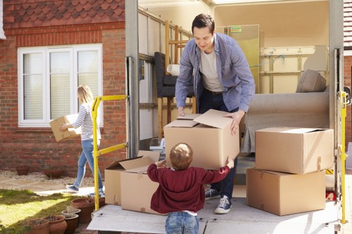 Moving truck service for a home move in St Lukes