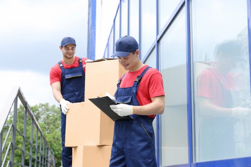 Commercial removal service for an office move near St Lukes