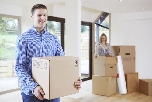 Local movers assisting with a townhouse relocation in St Lukes