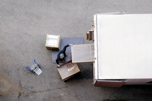 Local man with van service helping with a move in St Lukes