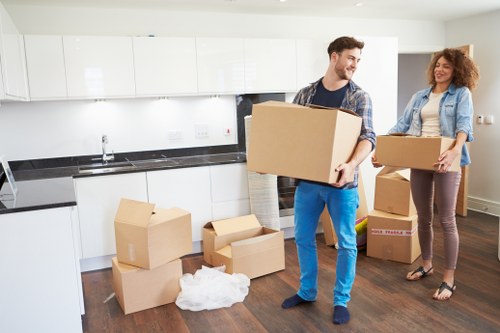 Loading access and parking considerations for a St Lukes office move