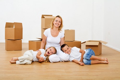 Van loading furniture for a St Lukes household or office move
