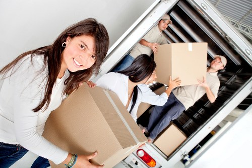 Packing and moving office equipment with care in St Lukes